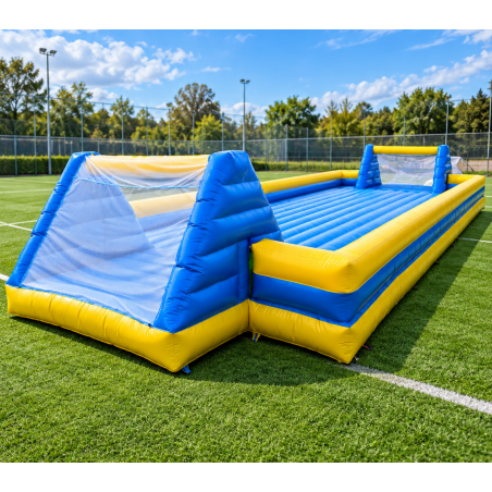 Campo futbol hinchable 21x7m