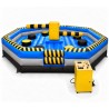 Atracción barredora hinchable wipeout 8 plazas