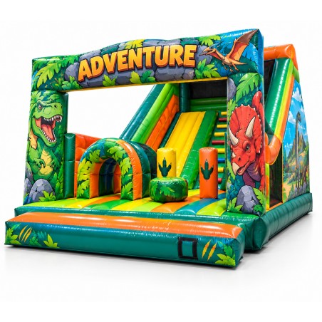 Castillo hinchable Dino Adventura
